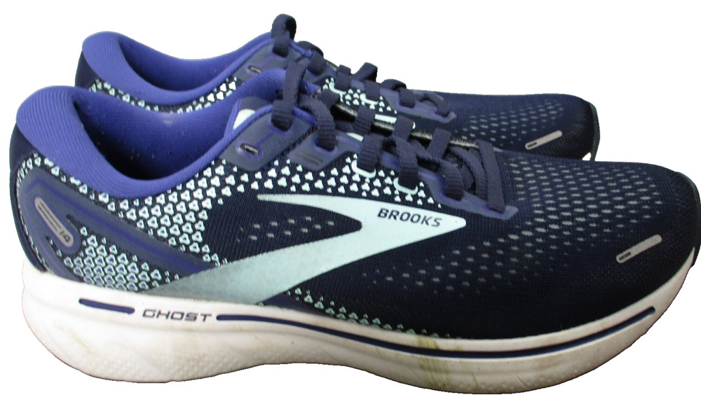 Brooks Ghost 14 Running Shoes Blue Womens Sz 8